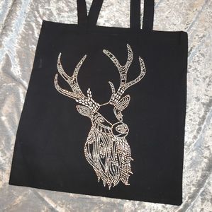 Blingy Deer Tote Bag